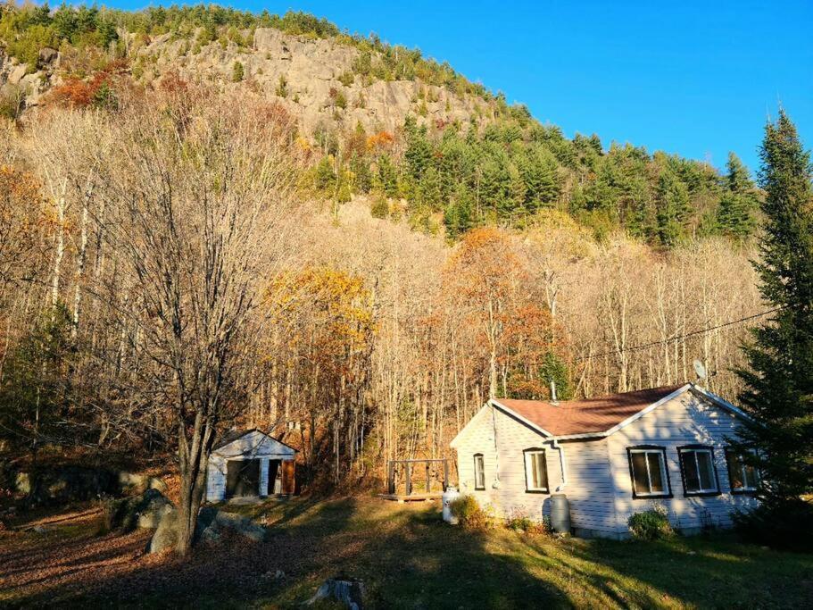 Chalet Falaise By Chalets Nabu Villa Saint-Alexis-des-Monts Exteriör bild